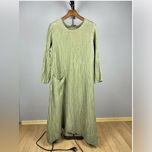 Grizas Dress Silk and Linen